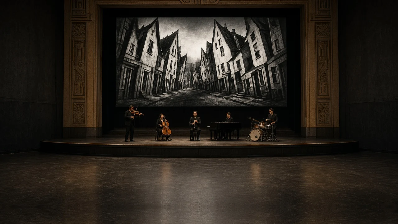 Screening & Live Score of "The Cabinet of Dr. Caligari"