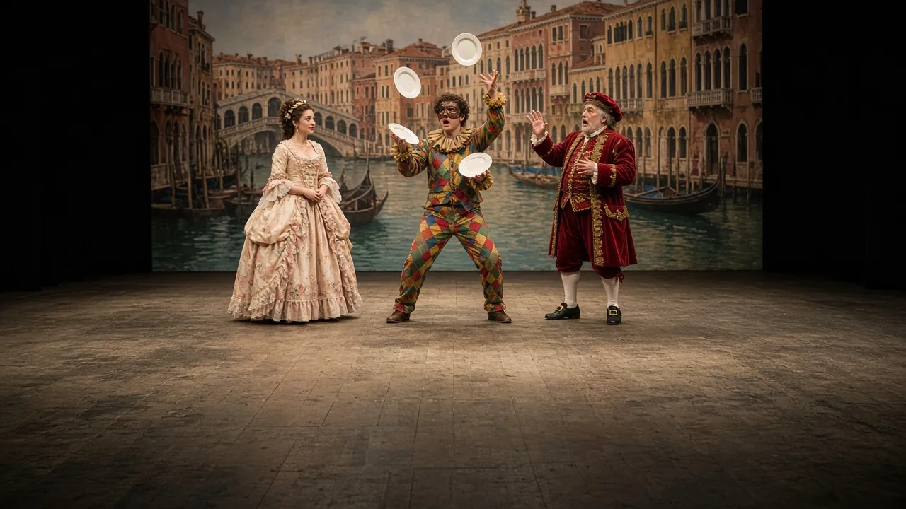 UNM Theatre and Dance: The Servant of Two Masters