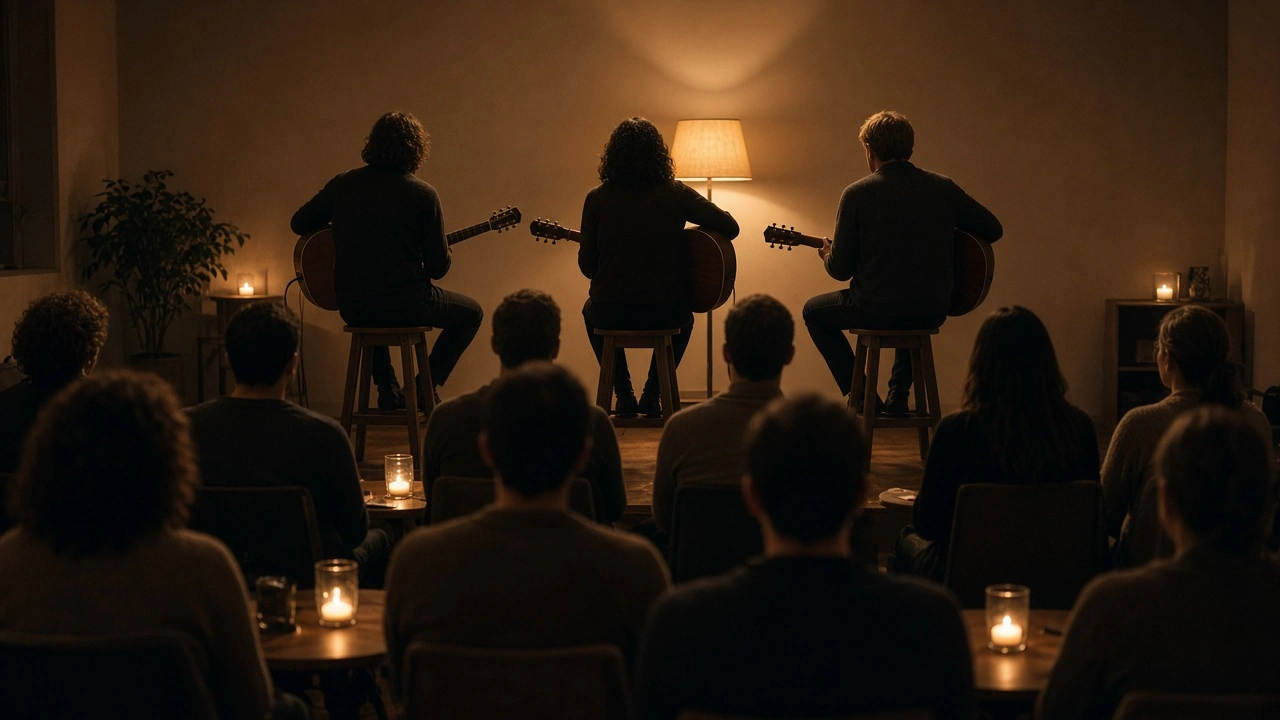 A Cozy Acoustic Evening with Angela Perley, Lea Marra, & The River Boys