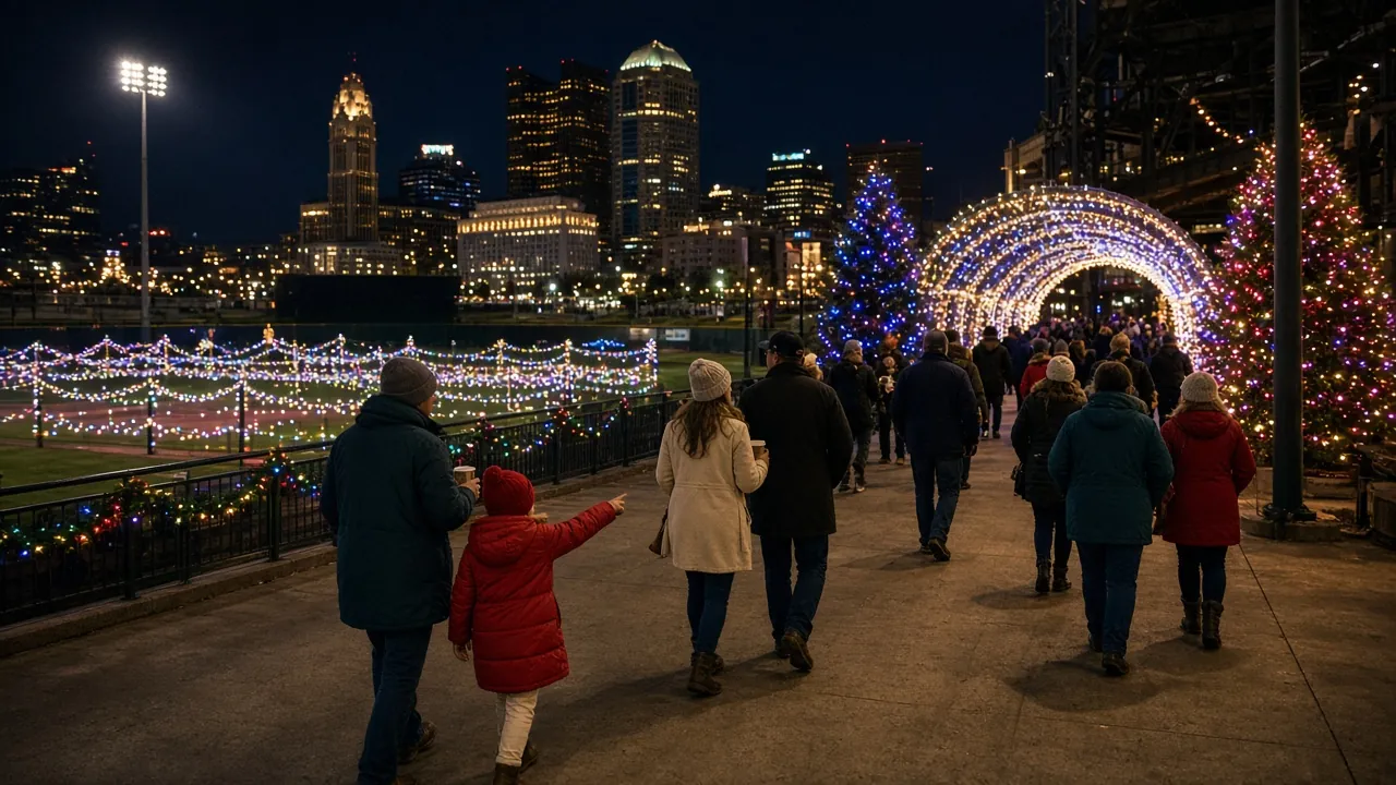 Columbus Clippers Holiday Lights