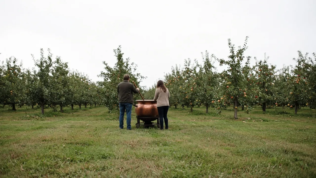 Lawrence Orchards Applebutter and Horseradish Day