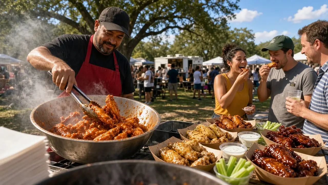 The 3rd Annual Austin Chicken Wing Festival