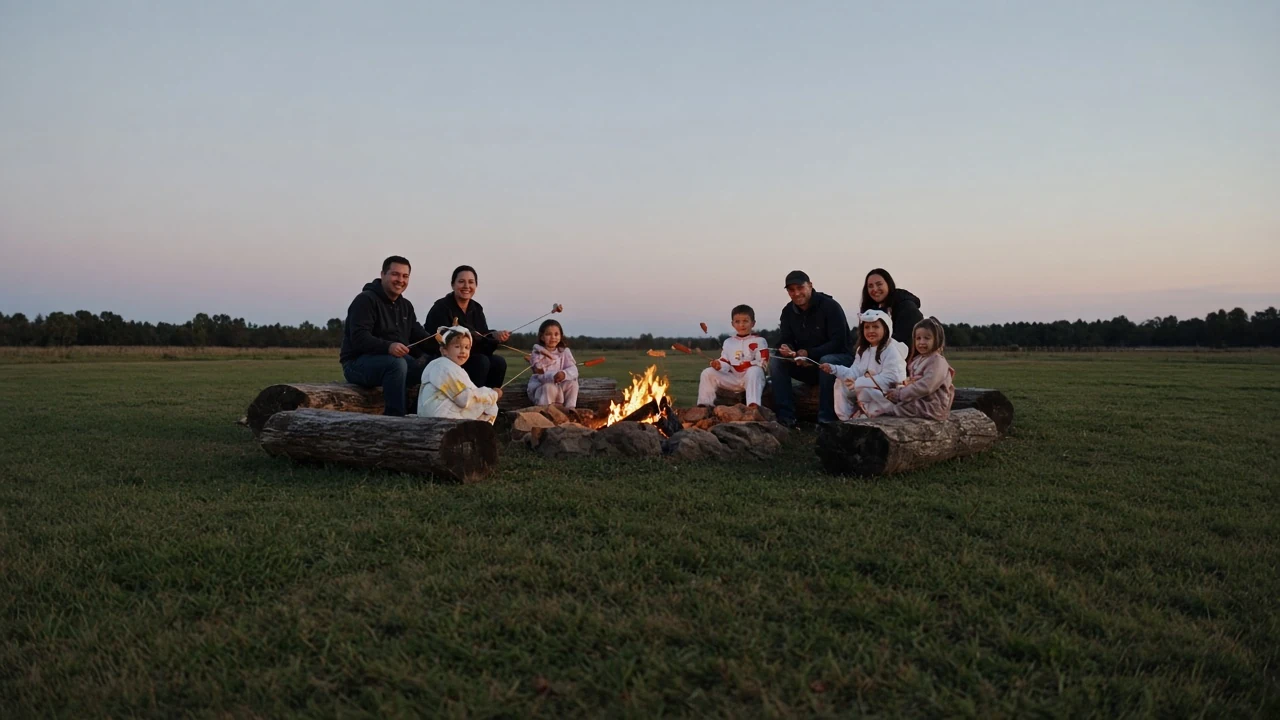 Halloweenie Roast Campfire