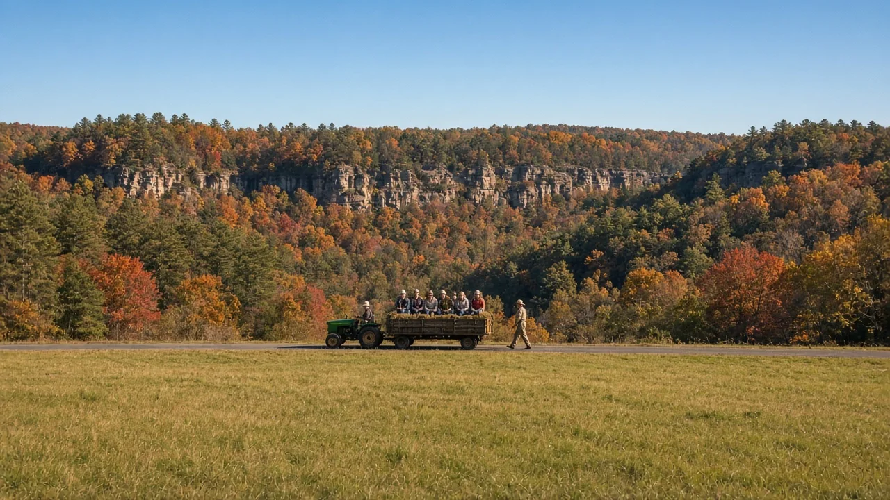 Fall Fun Hayride at Cloudland Canyon