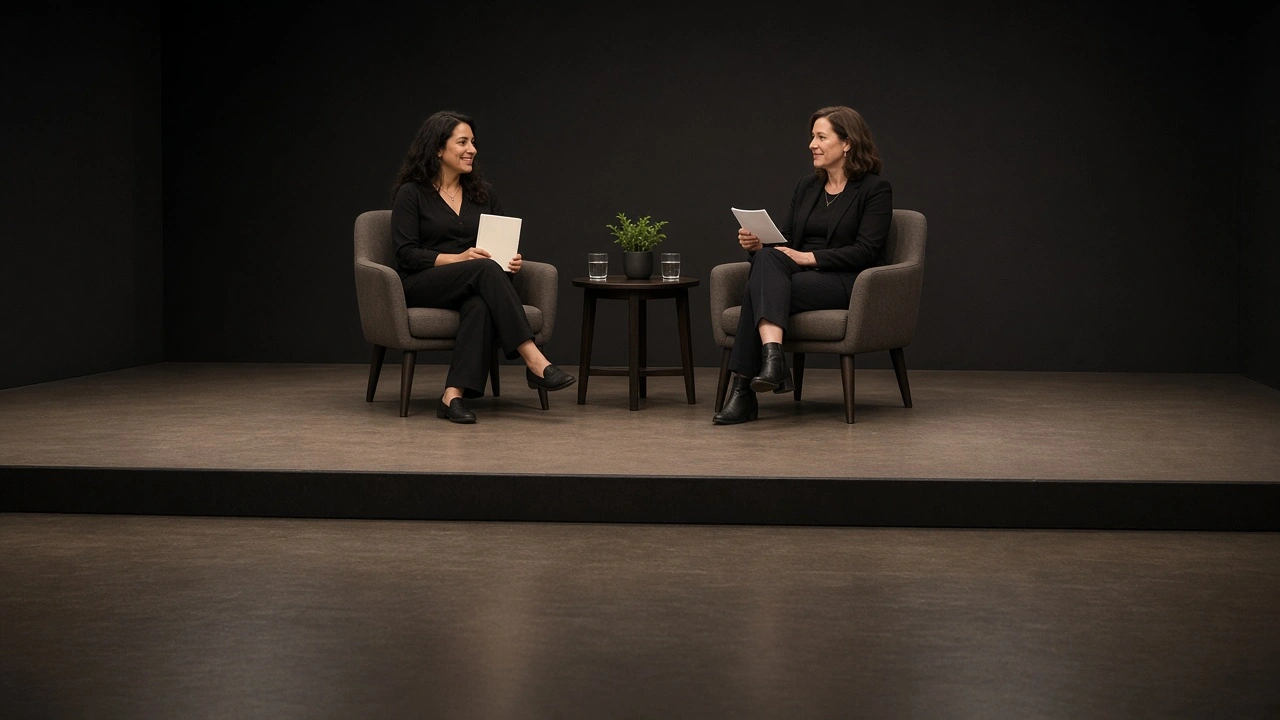 Karla Montalván in conversation with Juanita Velez