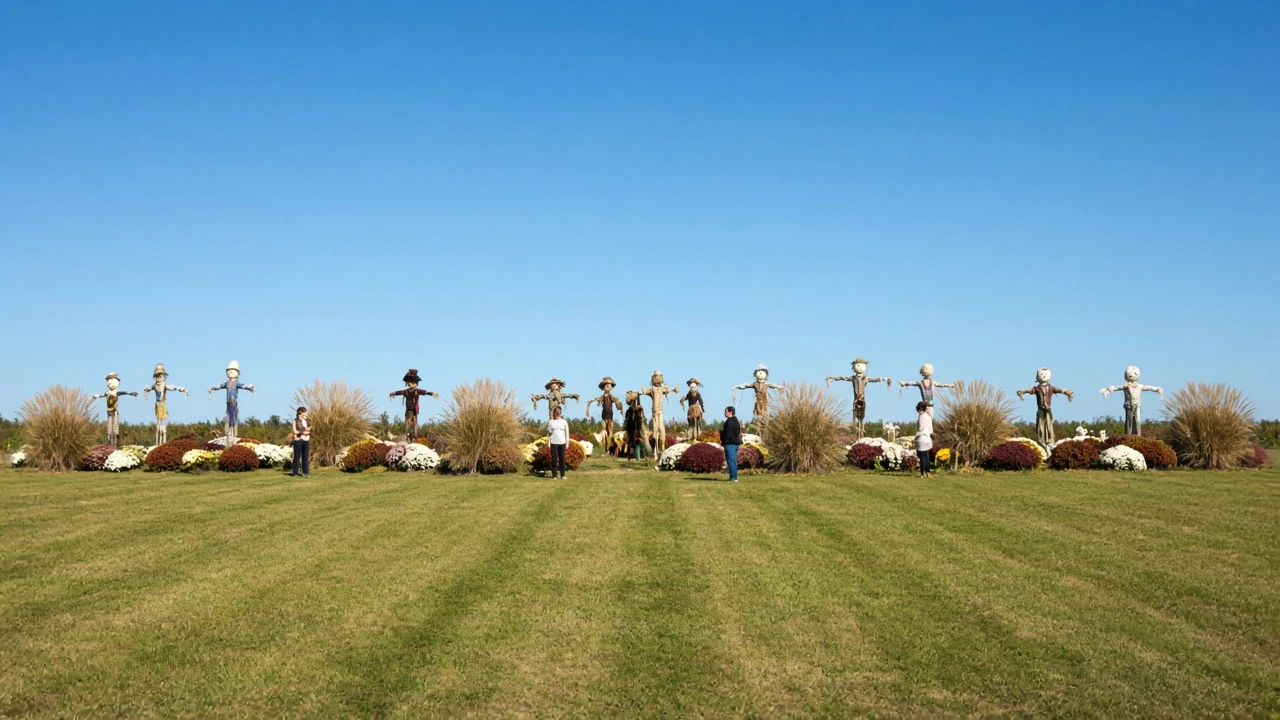 Scarecrows in the Garden