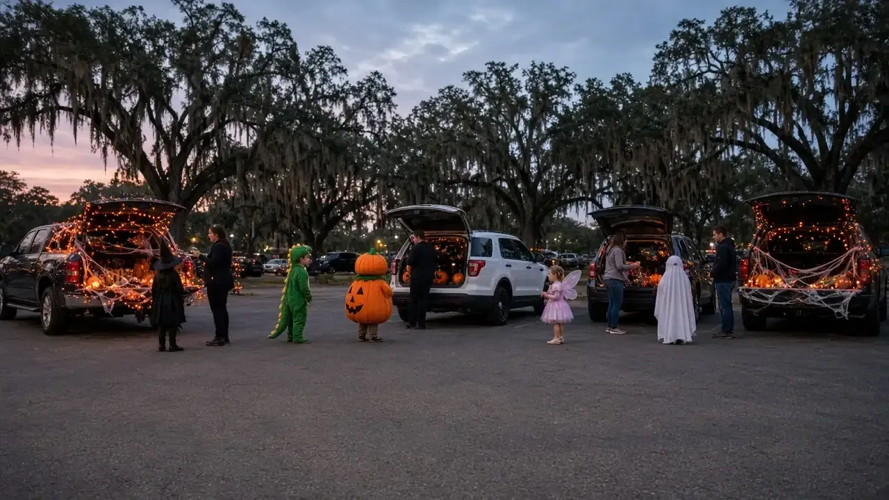 Boos and Ghouls Trunk-or-Treat