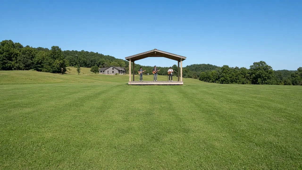 Live on the Lawn/Lodge: David Locklear & Larry Jent