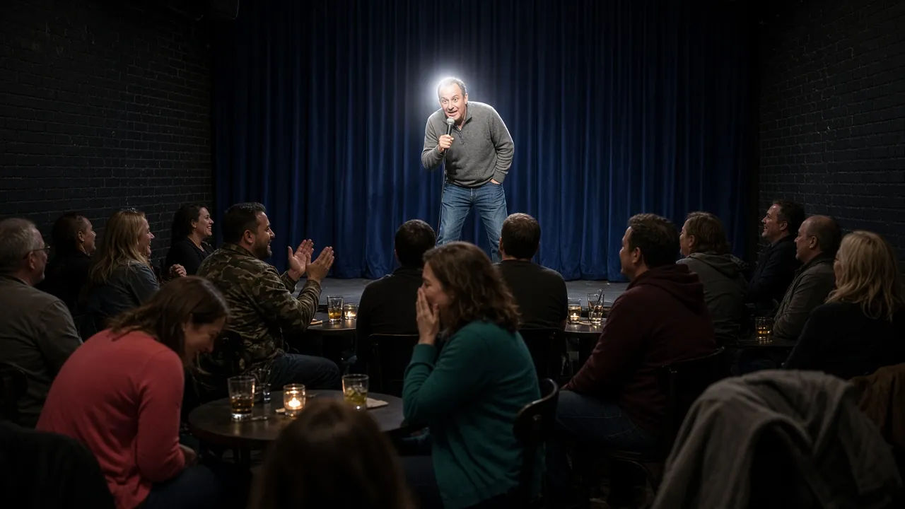 Dobie Maxwell at Krackpots Comedy Club