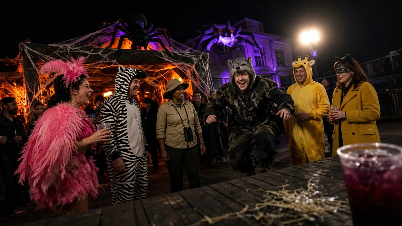 Fright Night (Akron Zoo Haunted House Party)