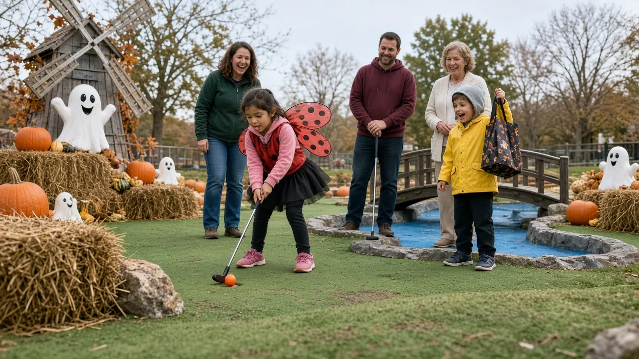 Not-So-Spooky Mini Golf at Funtimes Fun Park