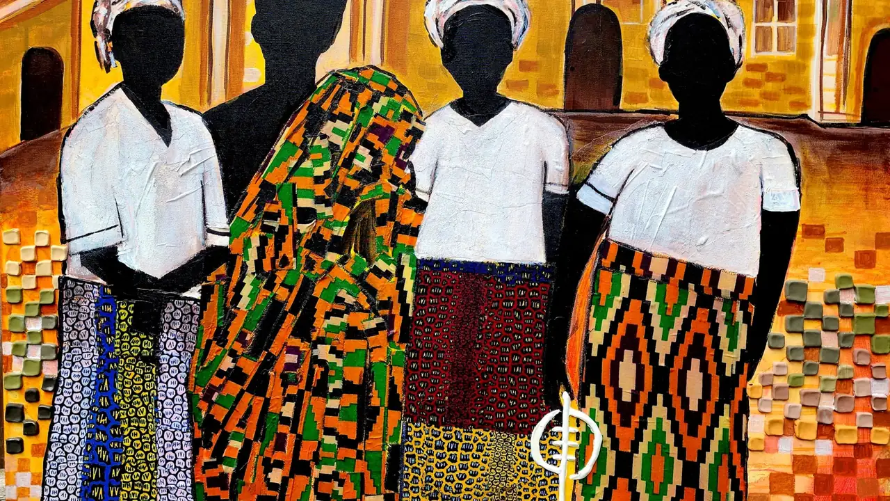 3rd Culture: Unseen Threads, a solo exhibition by Kwaku Ofori-Yirenkyi
