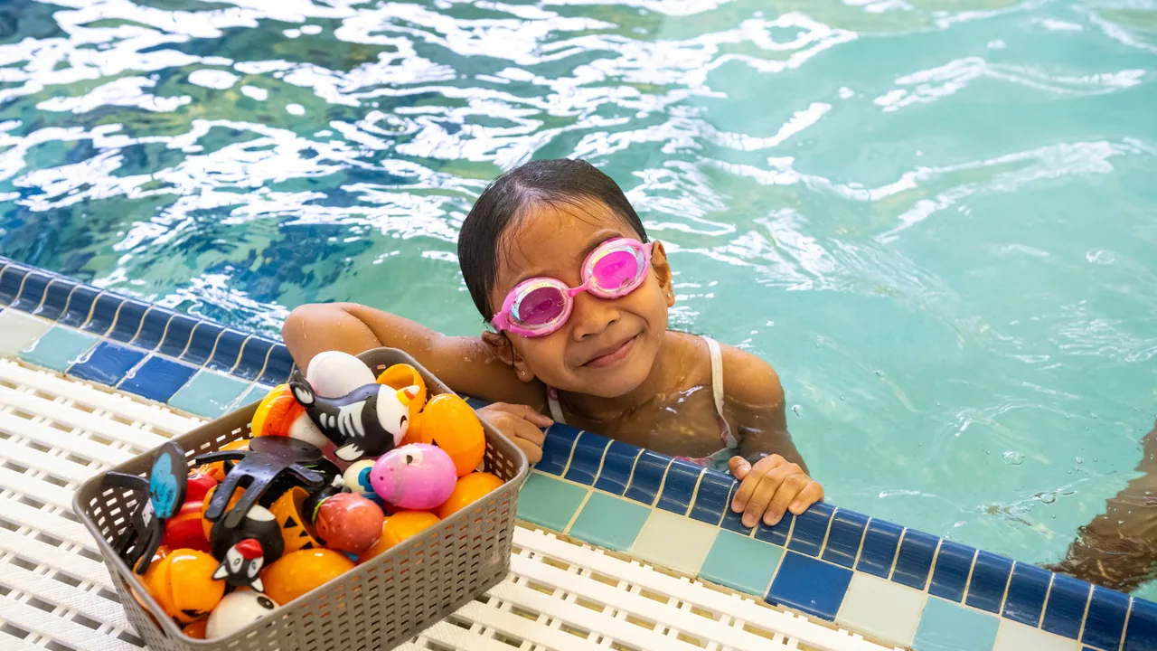 Boo at the Pool
