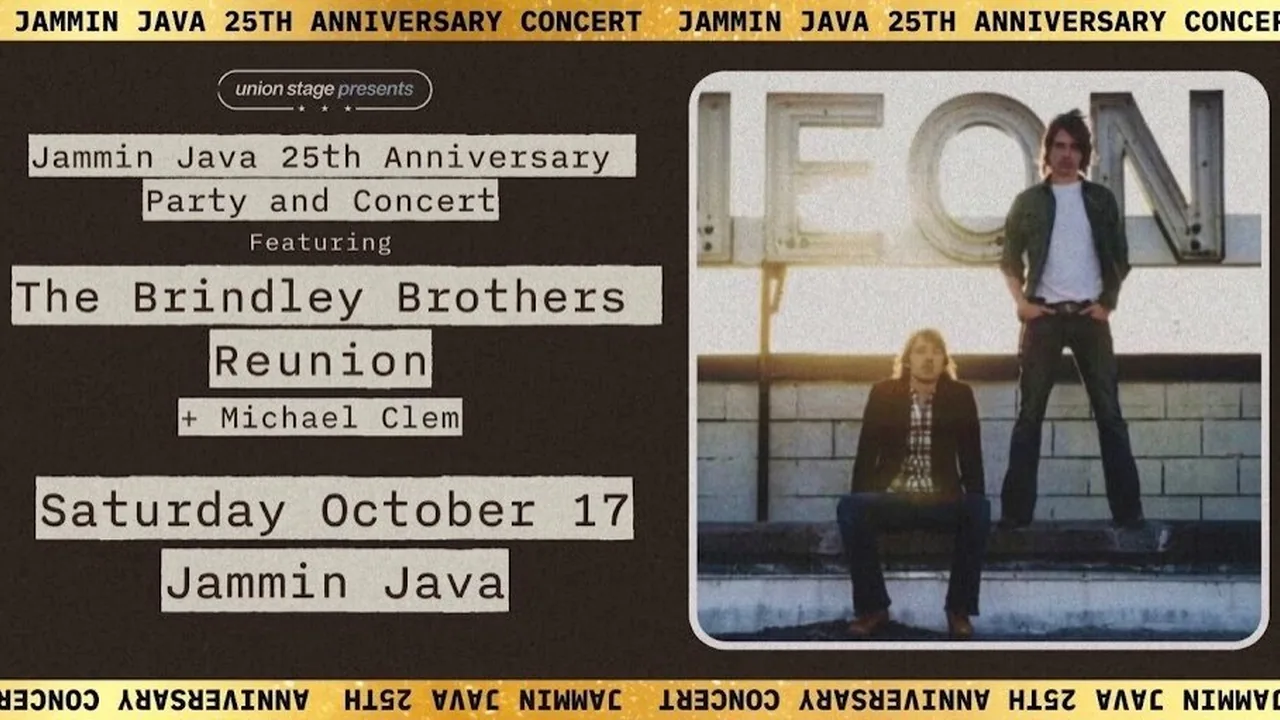 Brindley Brothers Reunion + Mike Clem (Eddie From Ohio): Jammin' Java 25th Anniversary Party