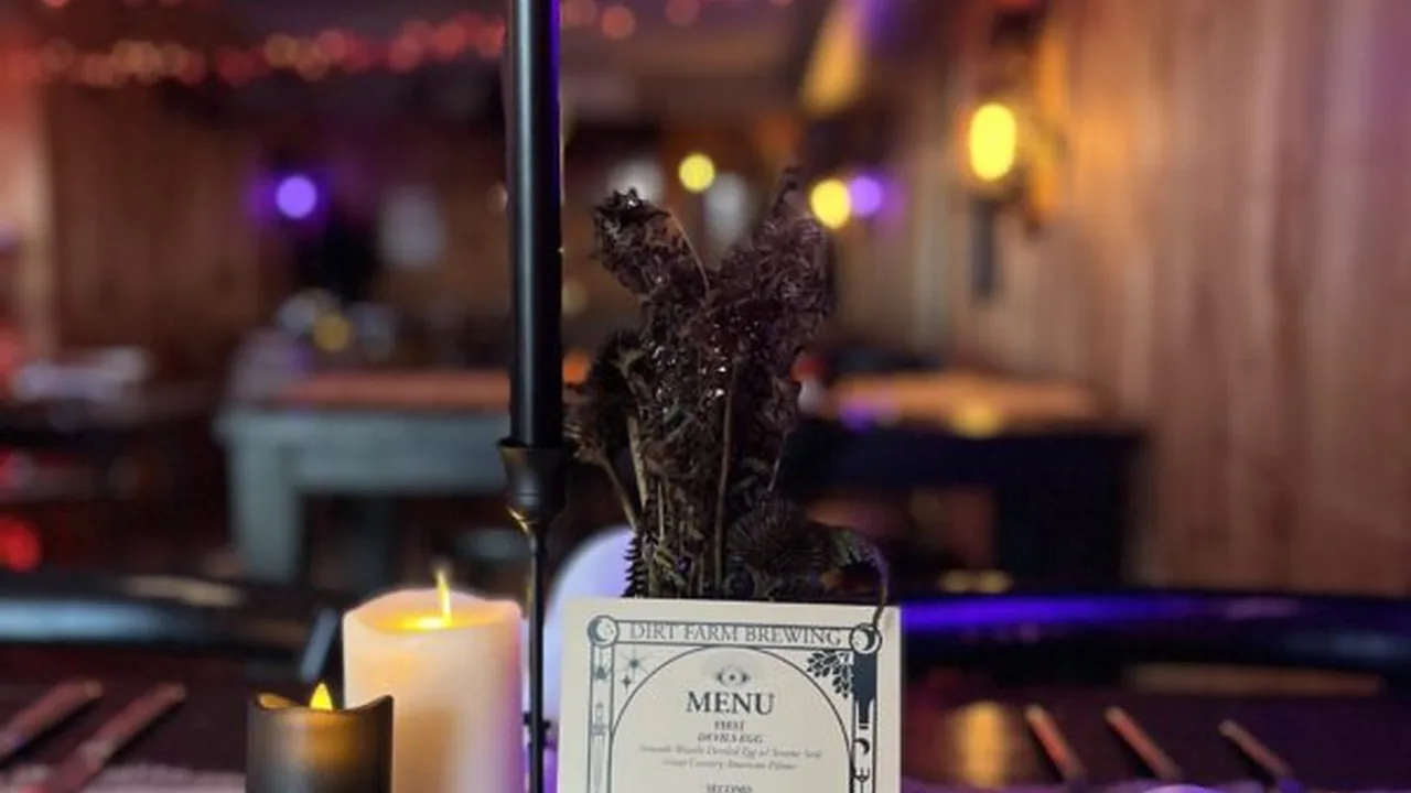Halloween Beer Dinner at Dirt Farm