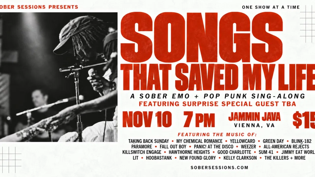 Sober Sessions Presents: Songs That Saved My Life, A Sober Emo + Pop Punk Sing-Along