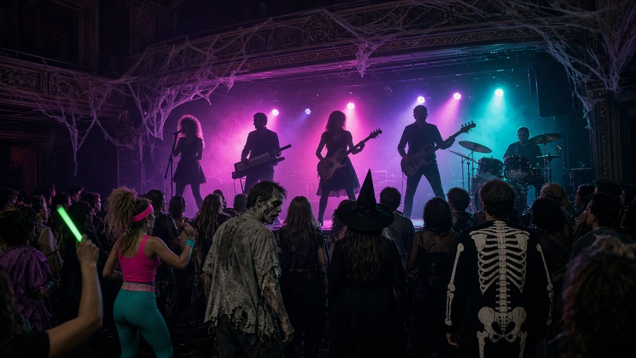 The Legwarmers 80s Halloween FRIDAY: The Haunted Theatre!
