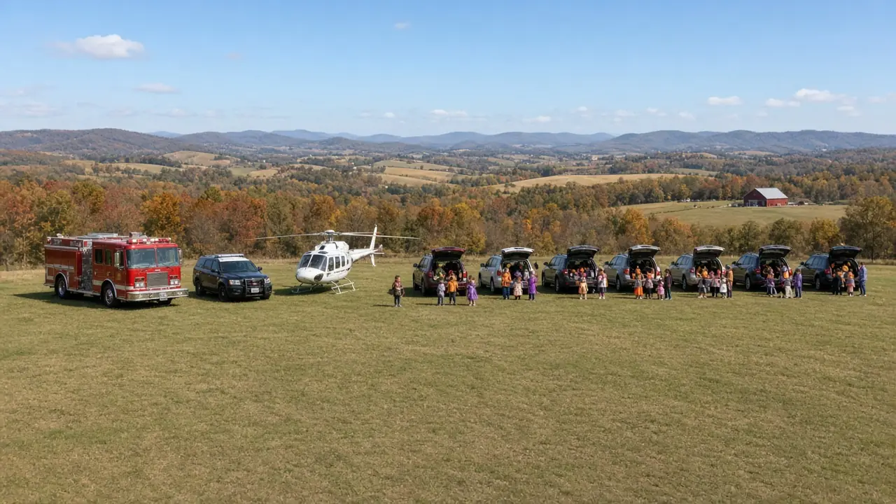 Touch a Truck & Trunk or Treat at Belmont Farm Distillery