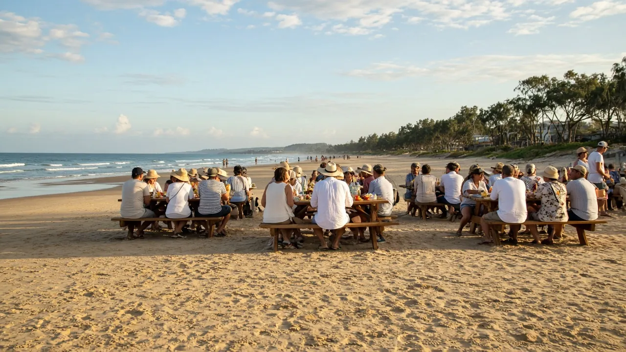Eggs on the Beach