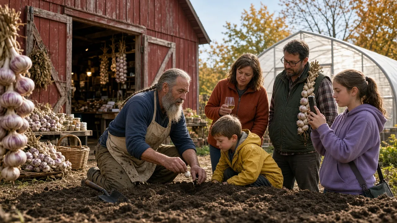 Garlic Fest: Fine Food & Wine at Mulberry Creek Herb Farm