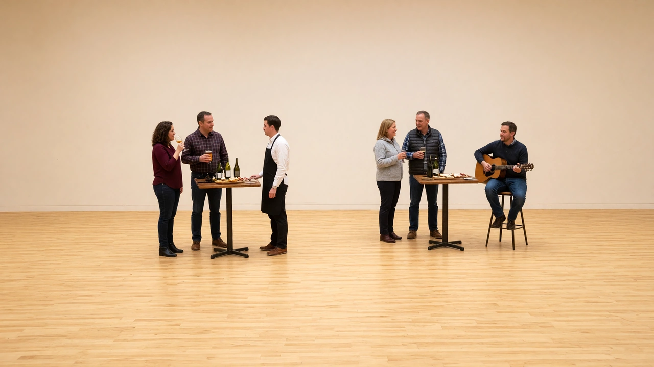 Huber Opera House Wine & Beer Tasting