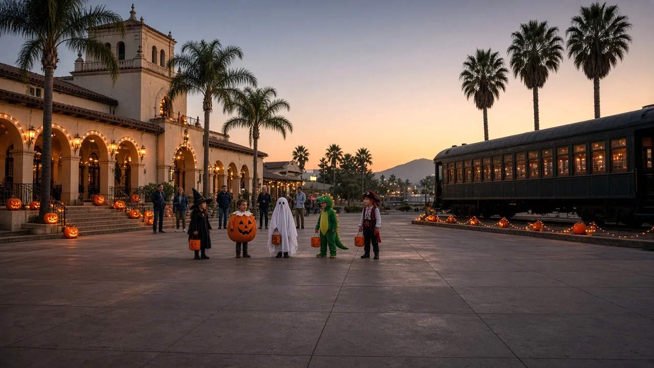 Halloween at the Station