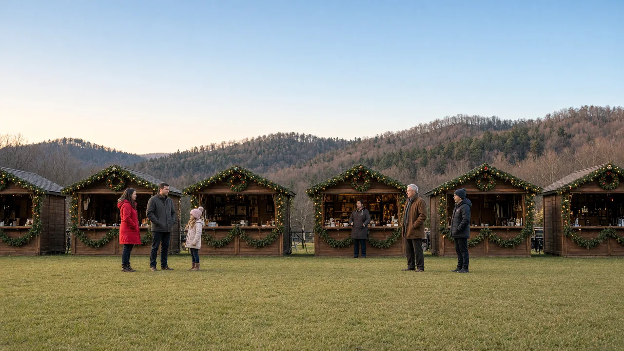 Christkindlmarkt at Timber Haus Campground