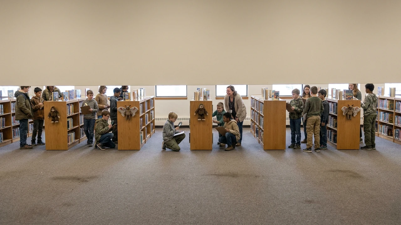 Cryptid Scavenger Hunt (Biesecker Library)
