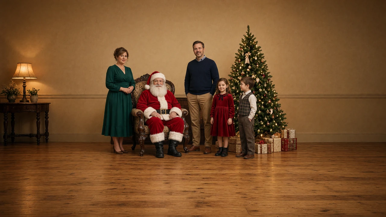 Photos With Santa at Lawrence County Historical Society