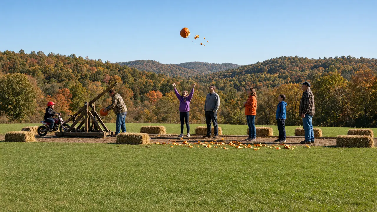 Punkin Chunkin' & Mini Bike Racing