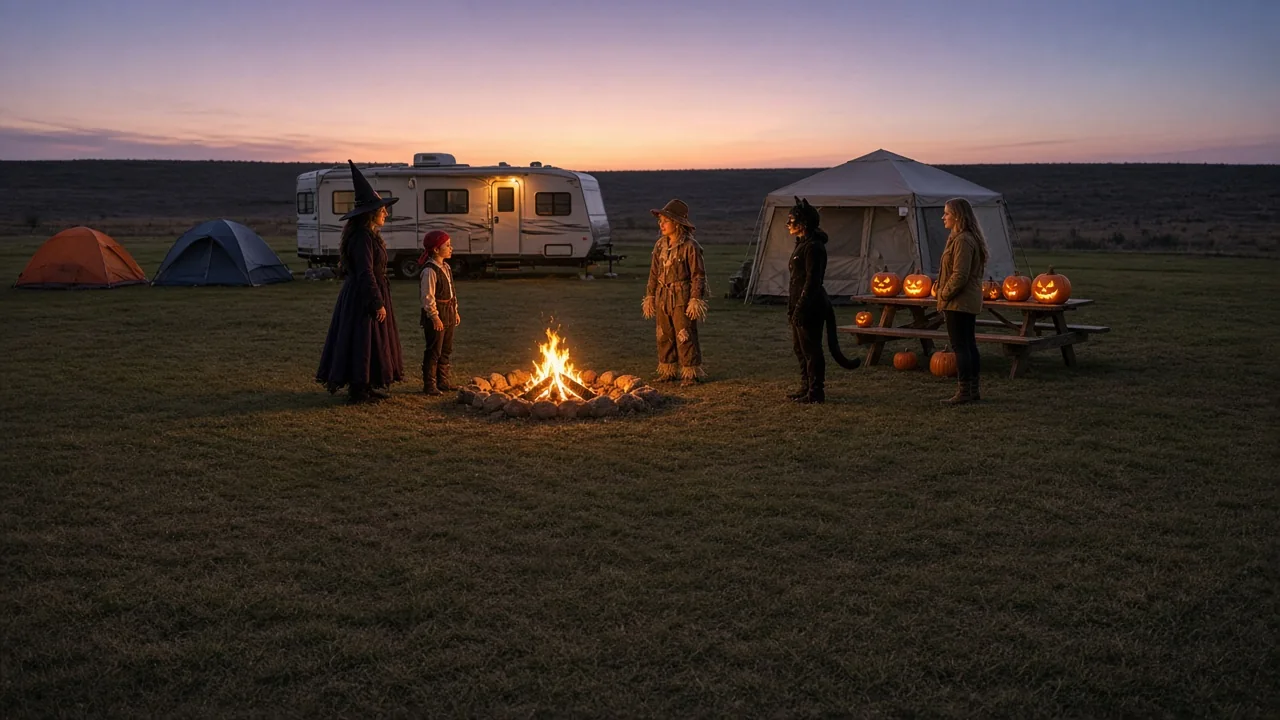 Timber Haus Campground Halloween Party