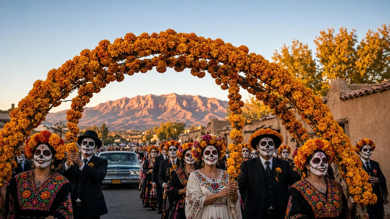 South Valley Día de los Muertos Celebration and Marigold Parade